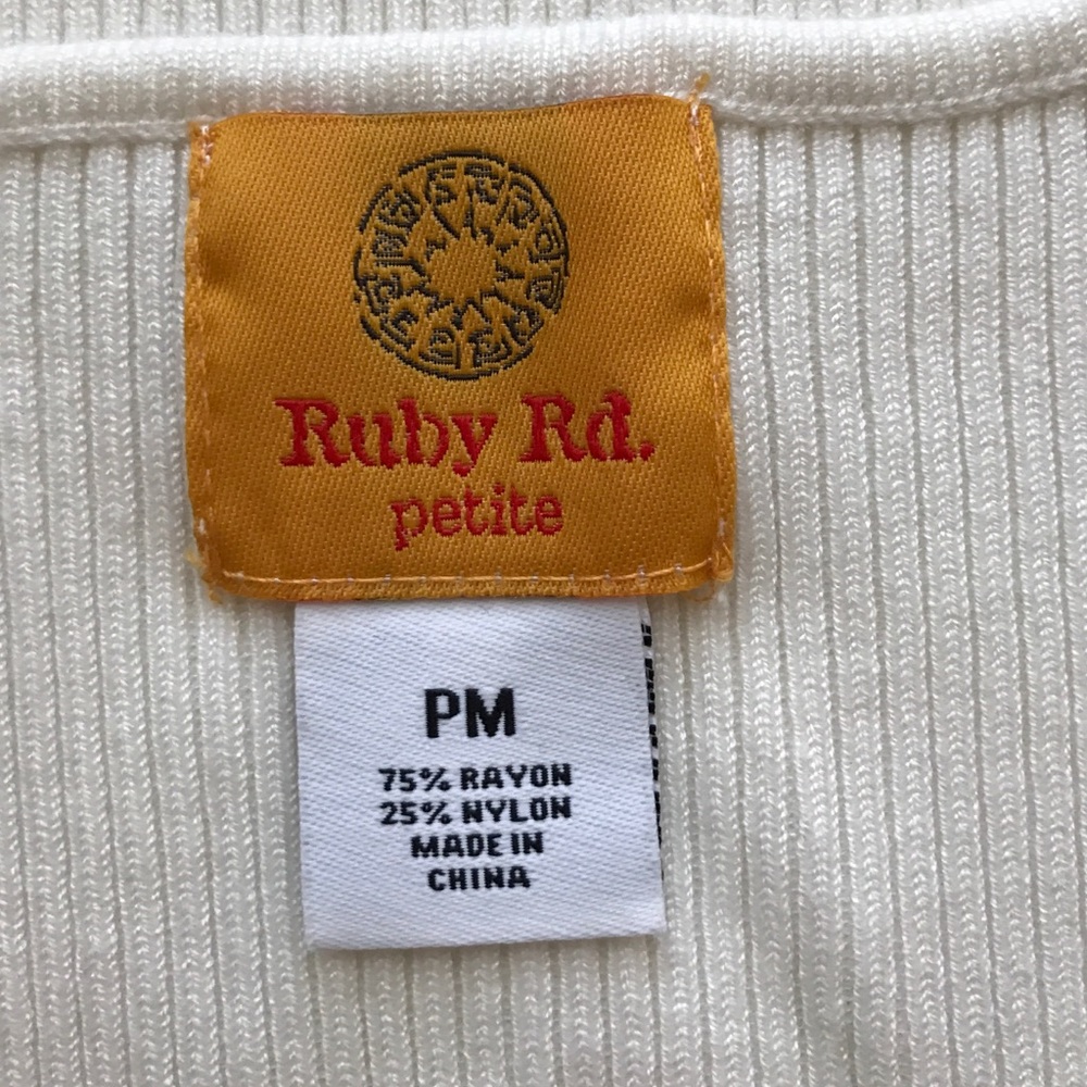 Ruby Rd. Beaded Top - Picture 4 of 4